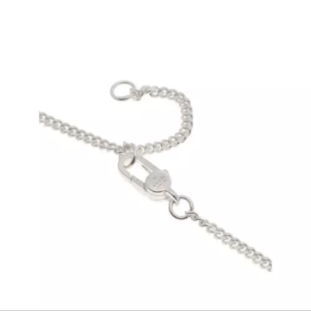 Gucci Silver Heart Pendant Necklace - Picture 6 of 7
